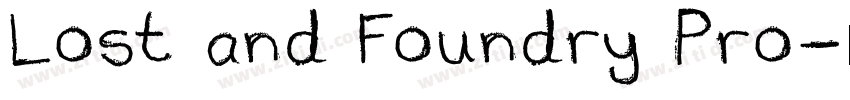 Lost and Foundry Pro字体转换